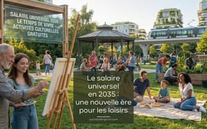 Le salaire universel en 2035, une nouvelle ère pour les loisirs